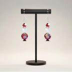 Mini Santa Earrings - Christmas Jewelry Making Kit