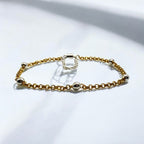 Mixed Metal Chain Bracelet Kit