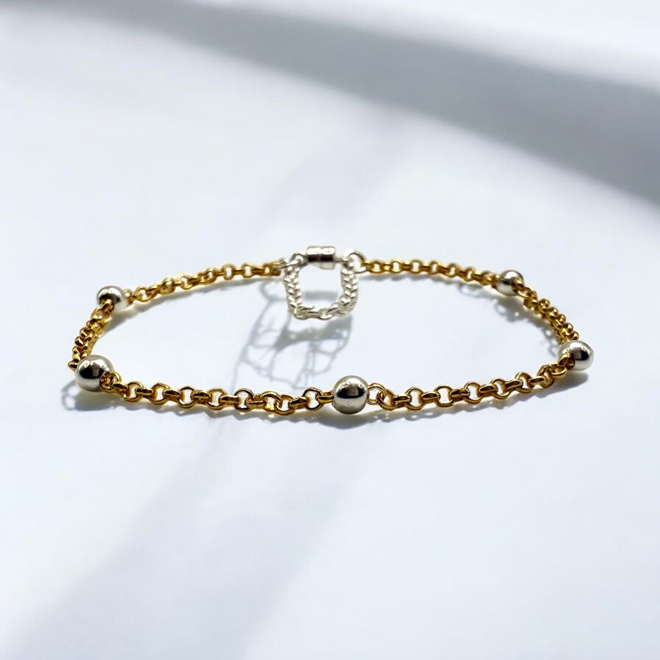 Mixed Metal Chain Bracelet Kit