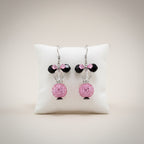 DIY Pave Mouse in the House Earring Kit - Light Rose