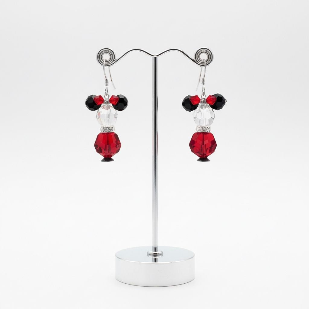 DIY Mouse in the House Earring Kit (With Bow)