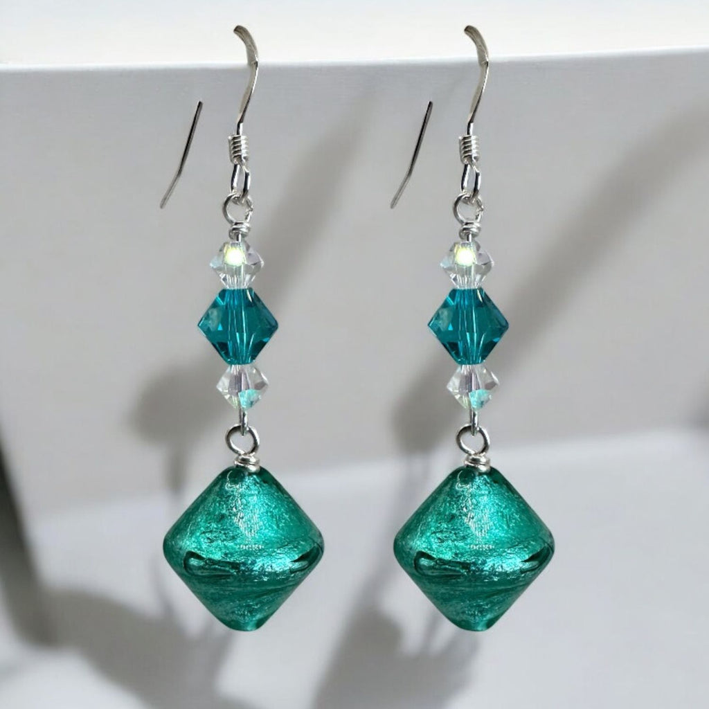 Murano Drop Earrings (Ready to Wear)