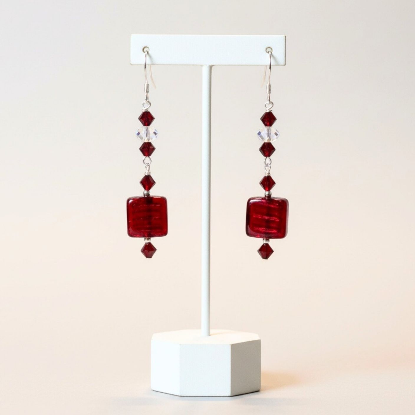 Shimmering Murano Drop Earring Kit