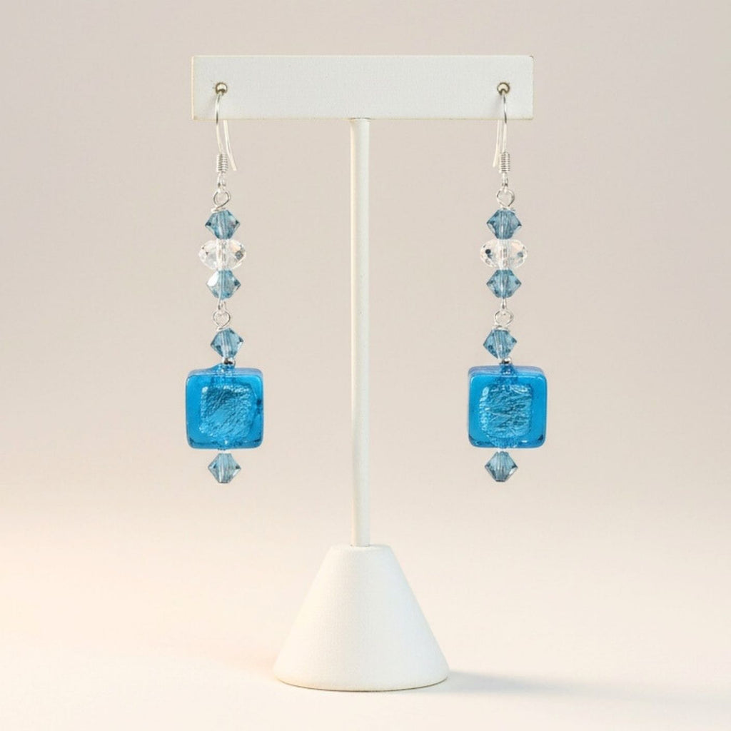 Shimmering Murano Drop Earring Kit