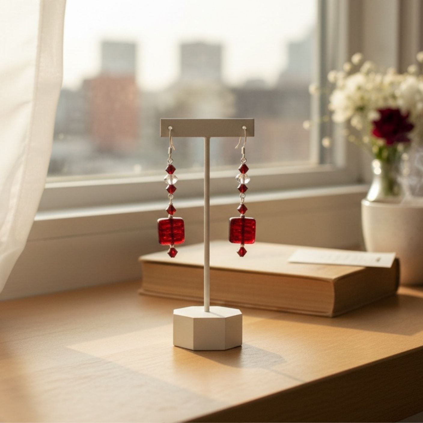 Shimmering Murano Drop Earring Kit