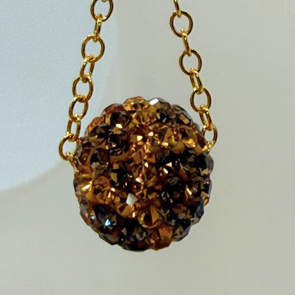 Golden Giraffe Pavé Swing Earring Kit