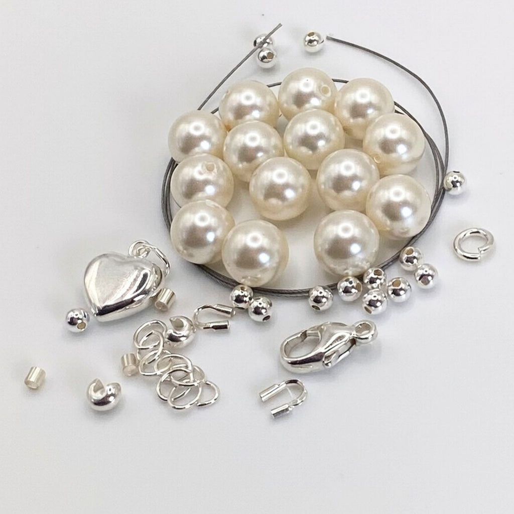 Pave and Pearl Bracelet Kit