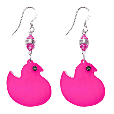 Peep Chick Easter Earrings (Ready to Wear)