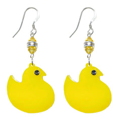 Peep Chick Easter Earrings (Ready to Wear)