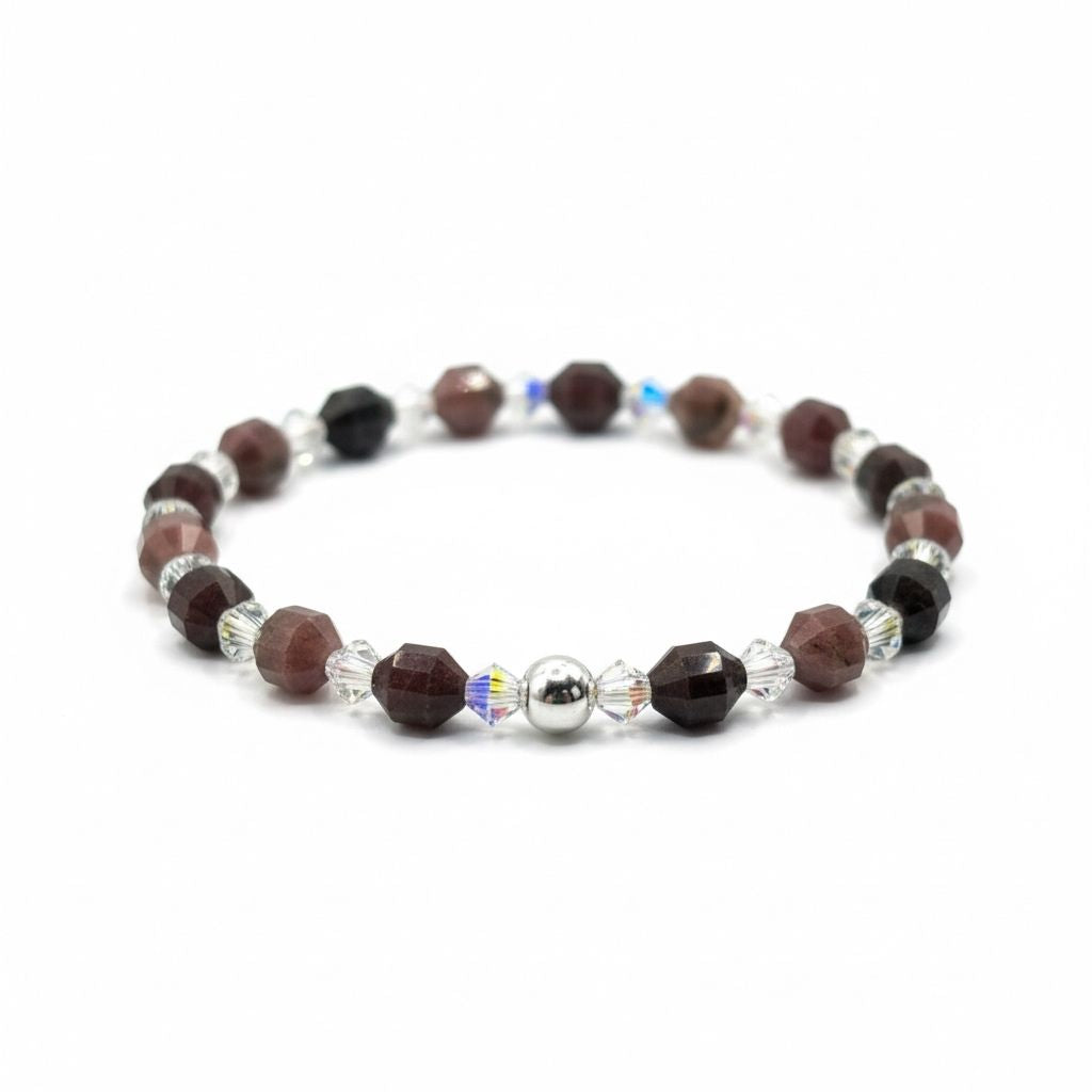 Petite Hexagon Gemstone Stack Bracelet Kit – Choose Your Radiant Hue!