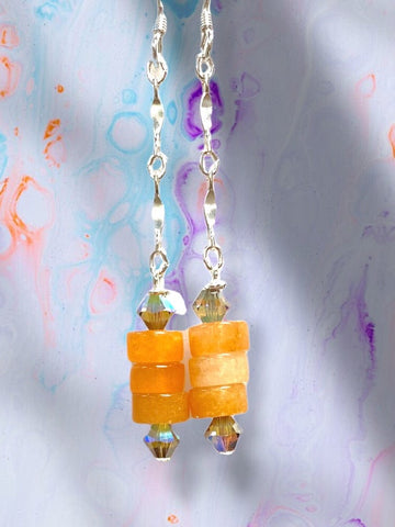 Gems of the Earth Earrings (Ready to Wear)