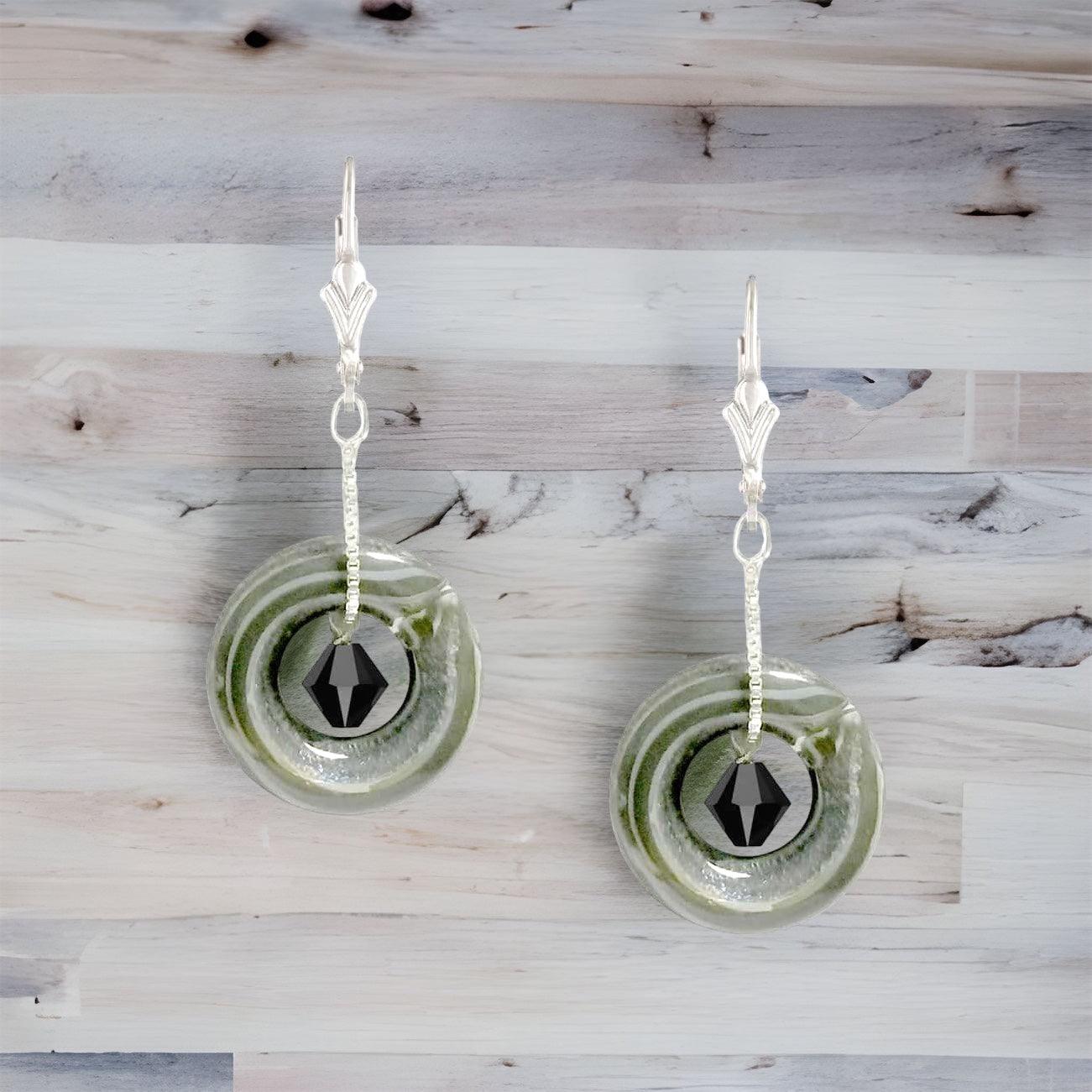 Lamp work Earrings (Ready to Wear)