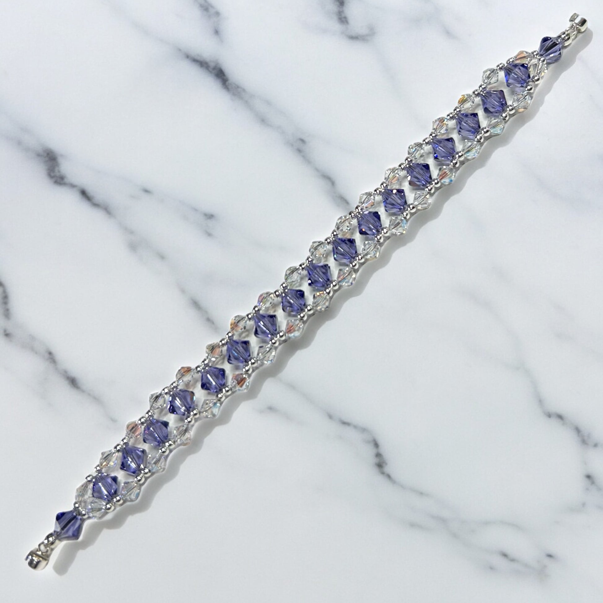 Totally Tanzanite Weave Bracelet Kit