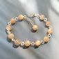 Peach Moonstone Link Bracelet Kit