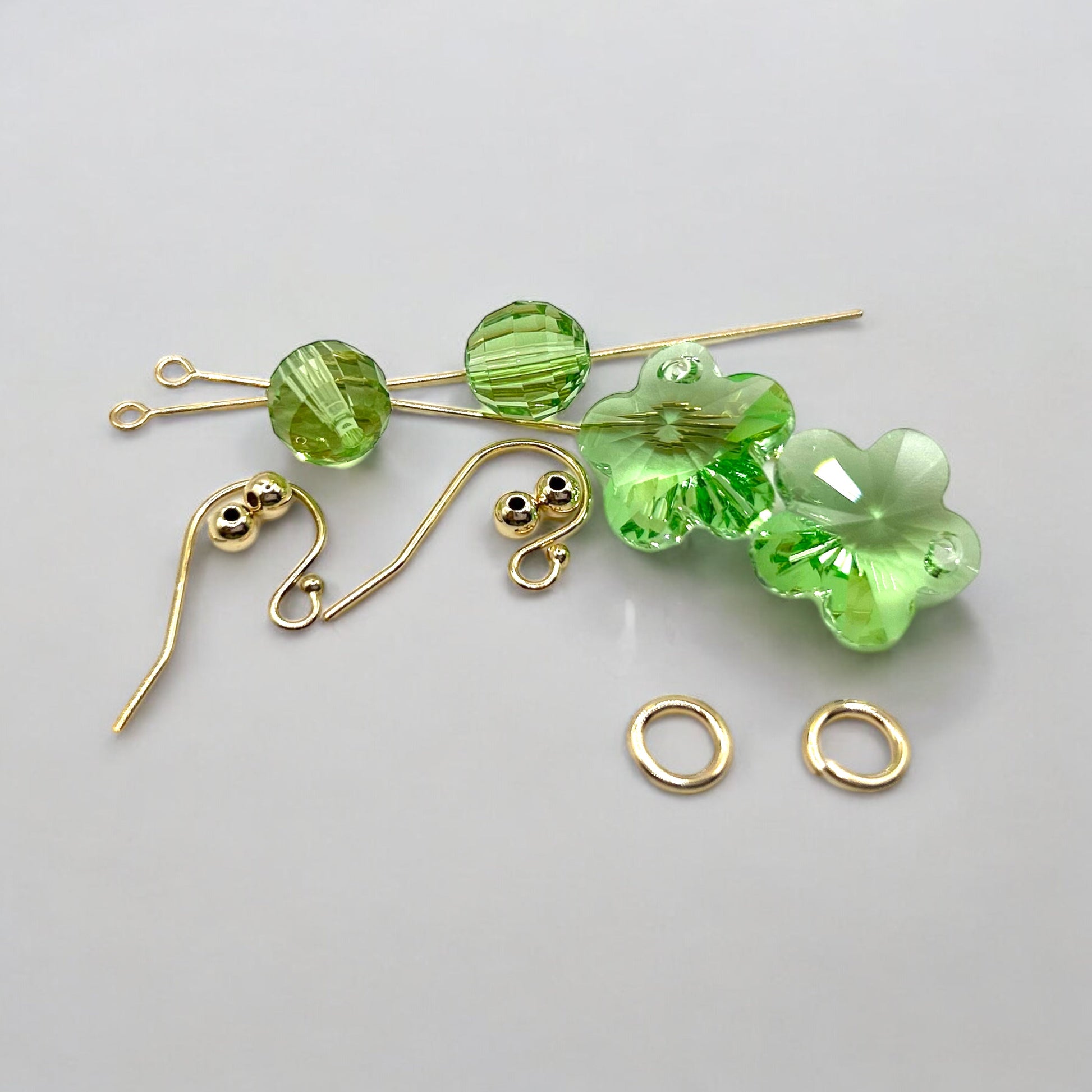 Pretty in Peridot Birthstone Earrings (Ready to Wear)