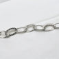 .925 Sterling Silver Diamond Chain - 13mm (1 Foot)