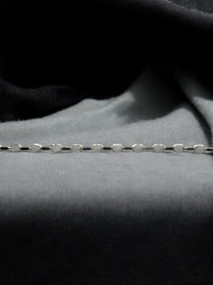 .925 Sterling Silver Diamond Cut Rollo Chain - 2.5mm (1 Foot)  #37