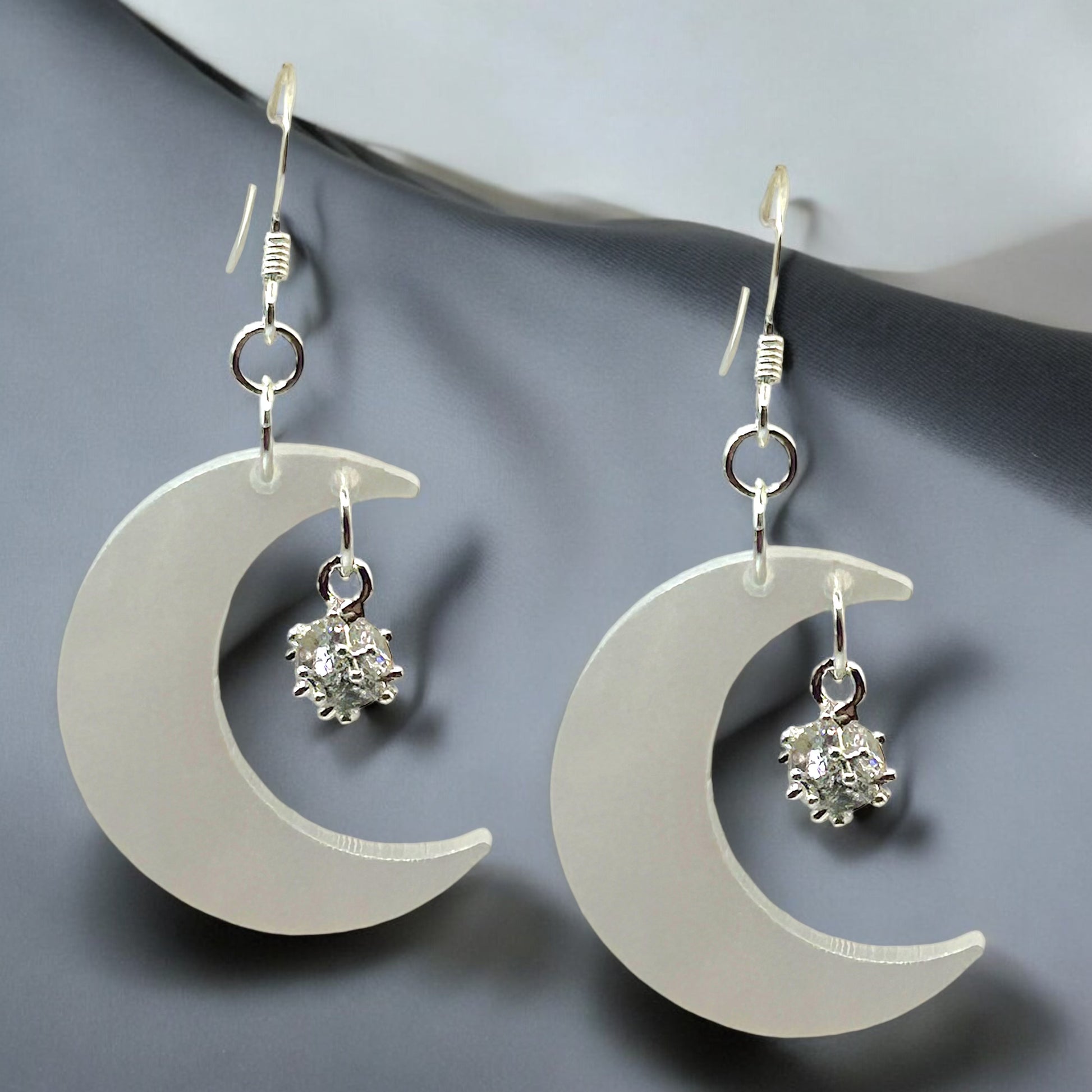 Lunar Cascade Earrings (Ready to Wear)