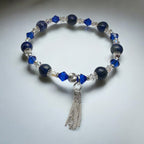 Lovely Lapis Bracelet Kit - Assembled