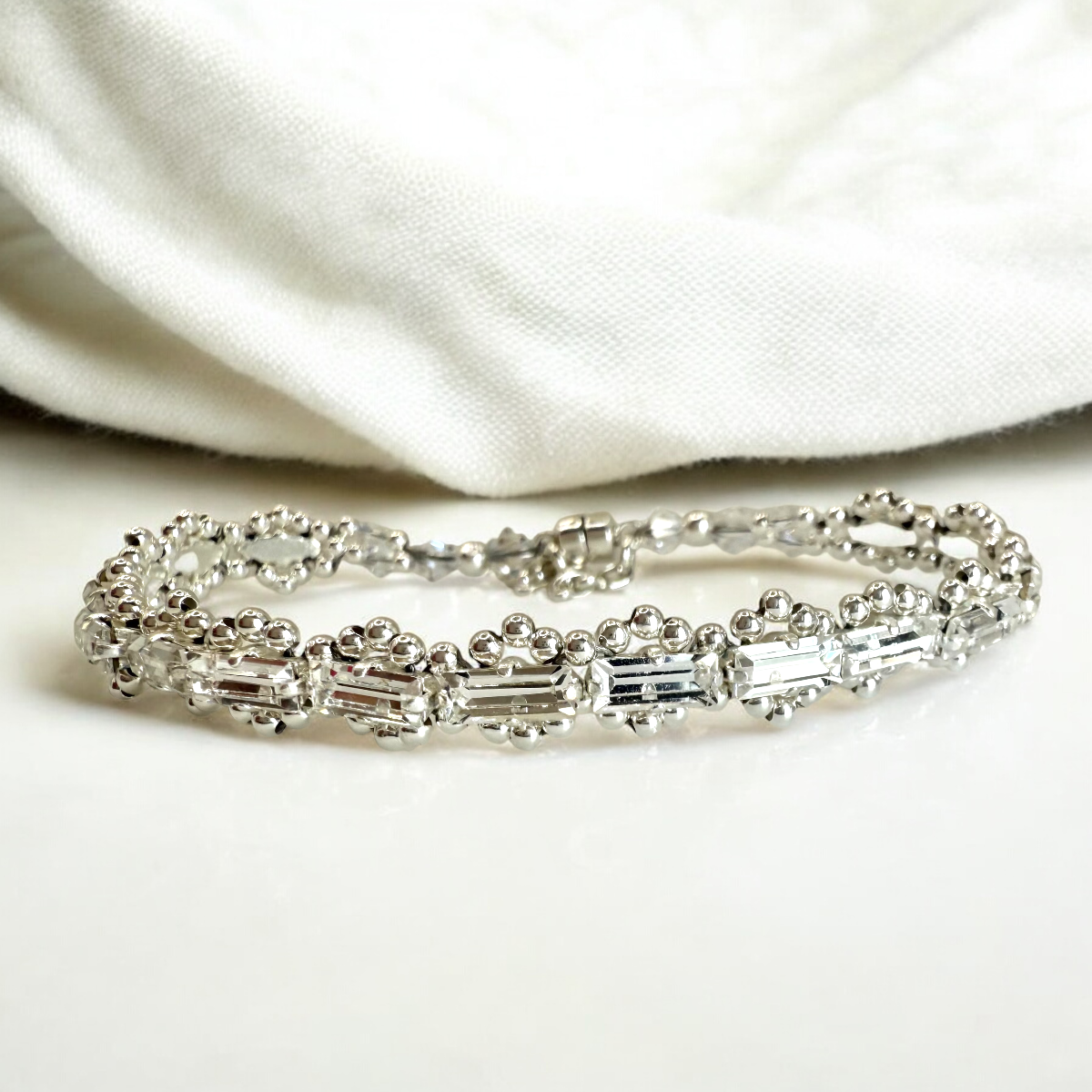 Crystal Clear Baguette Bracelet Kit