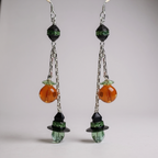 Halloween Drop Earrings (Ready to Wear)