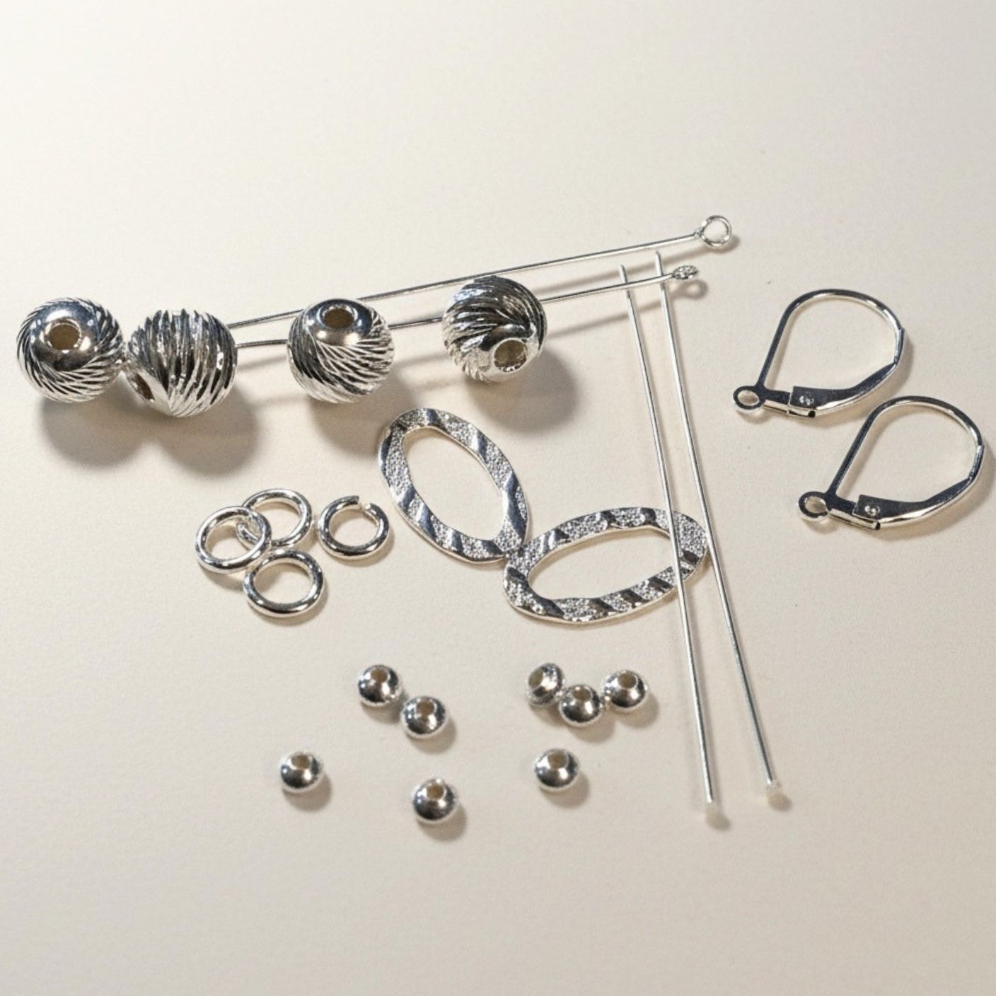 Pure Silver Earring Kit