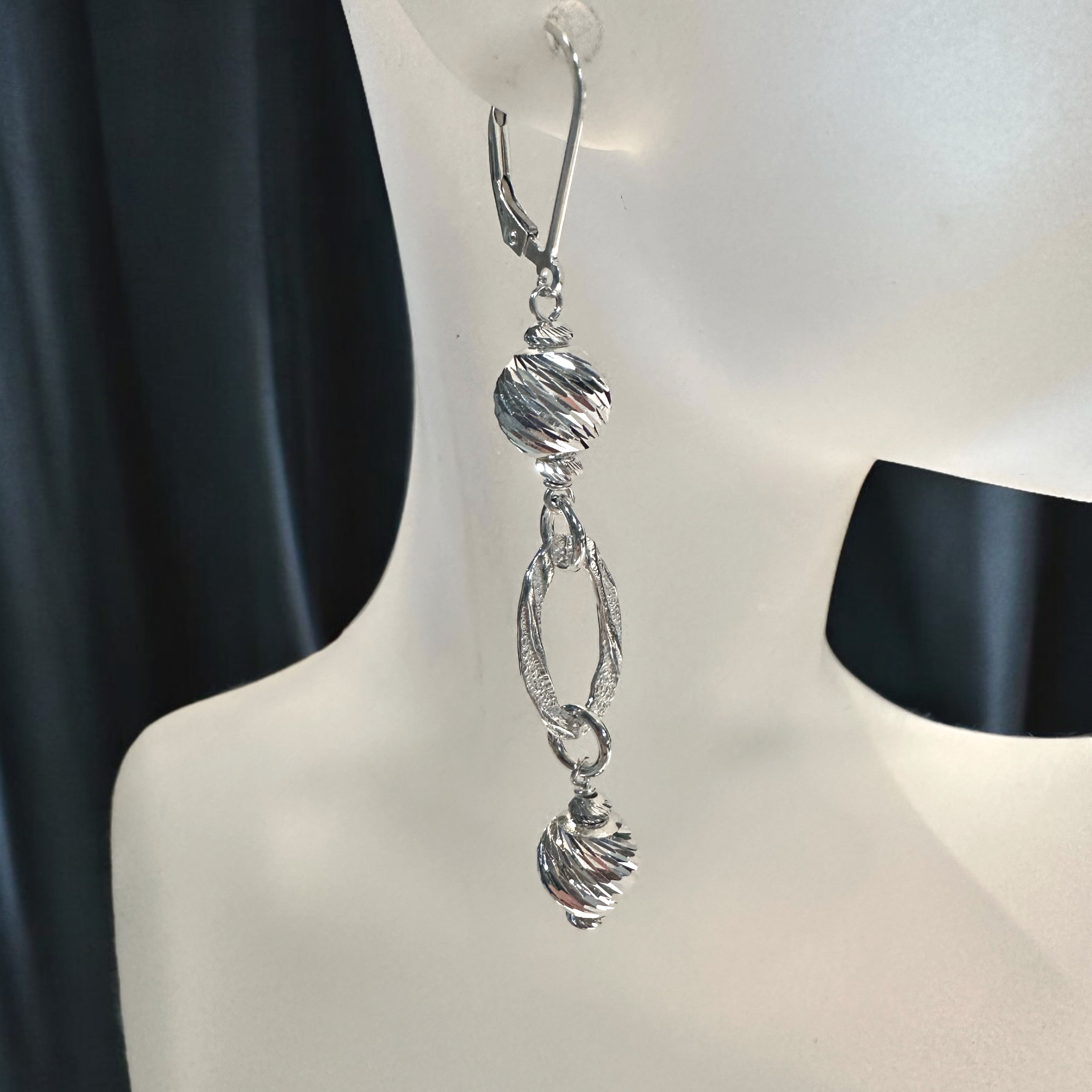 Pure Silver Earrings (Ready to Wear)