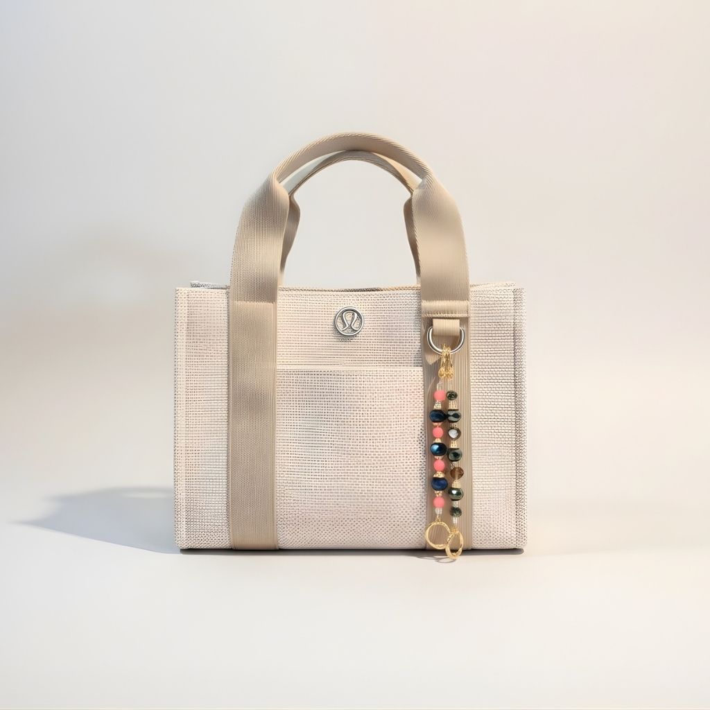 👜✨ Beaded Purse Keychain Tether Kit (Gold)  ✨👜