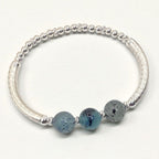 Santa Maria Aquamarine Bangle Bracelet Kit