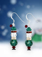 Santa's Little Helper Elf Earrings (Ready to Wear)