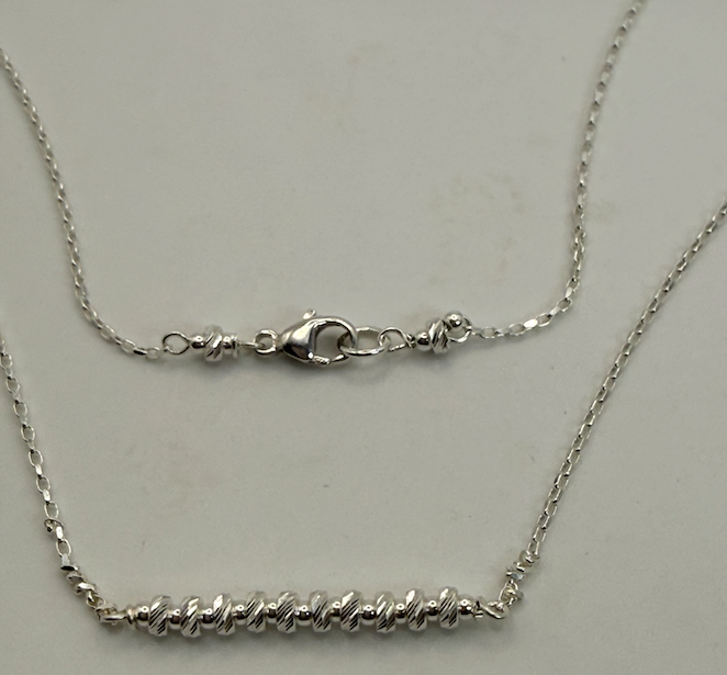 Petite Stacked Silver Necklace Kit