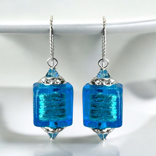 Sky Blue Earring Kit Assembled