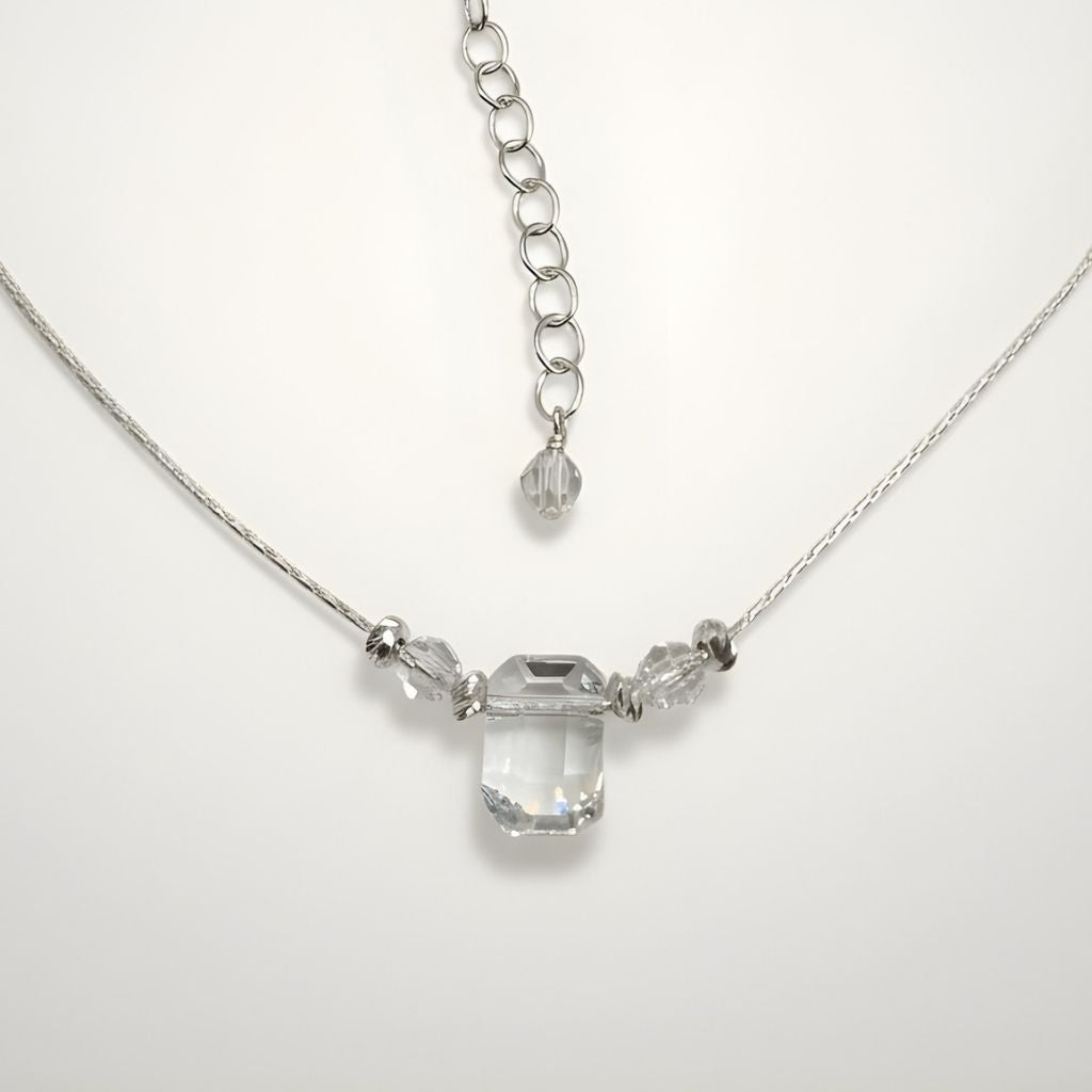 Crystal Prism Drop Necklace Kit