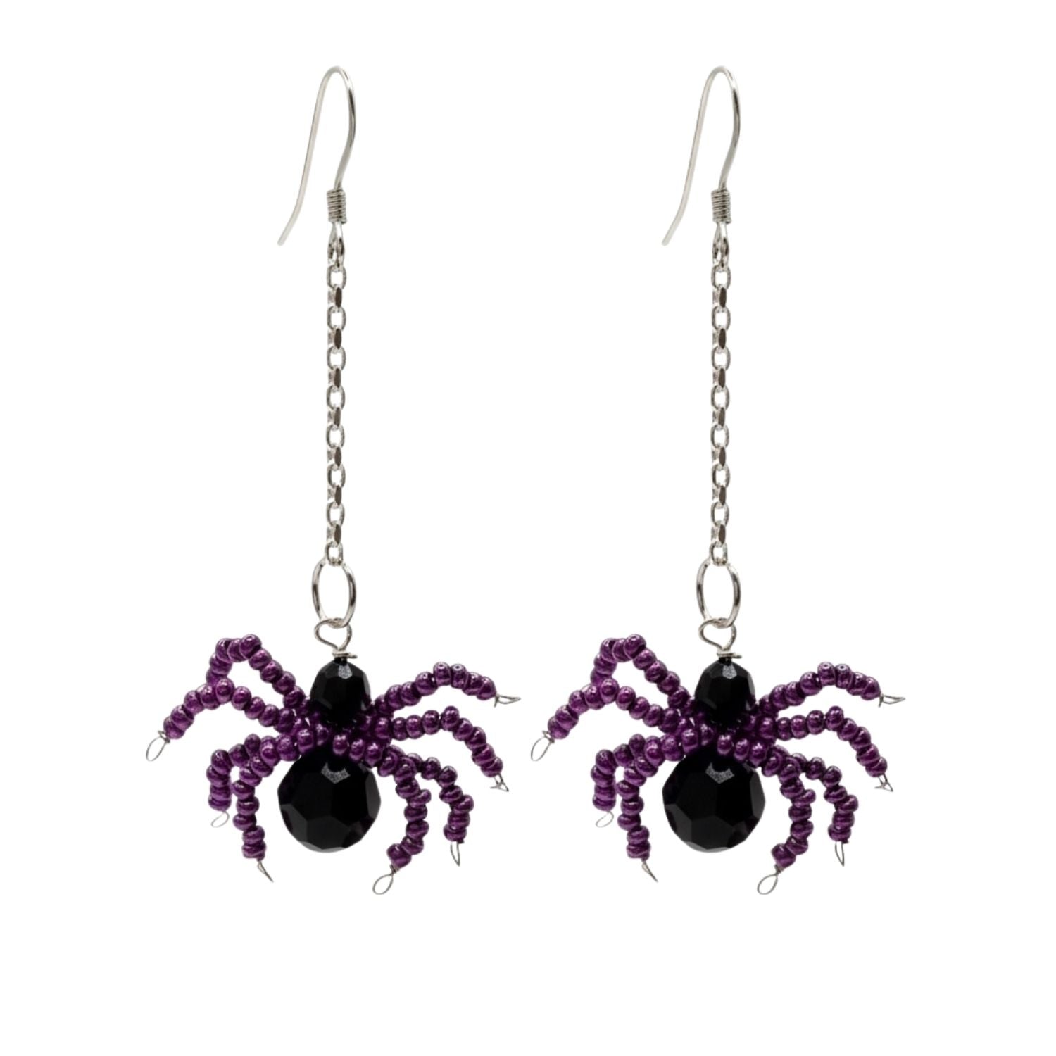 🕷️ Spooky Spiders Halloween Earring Kit 🕷️