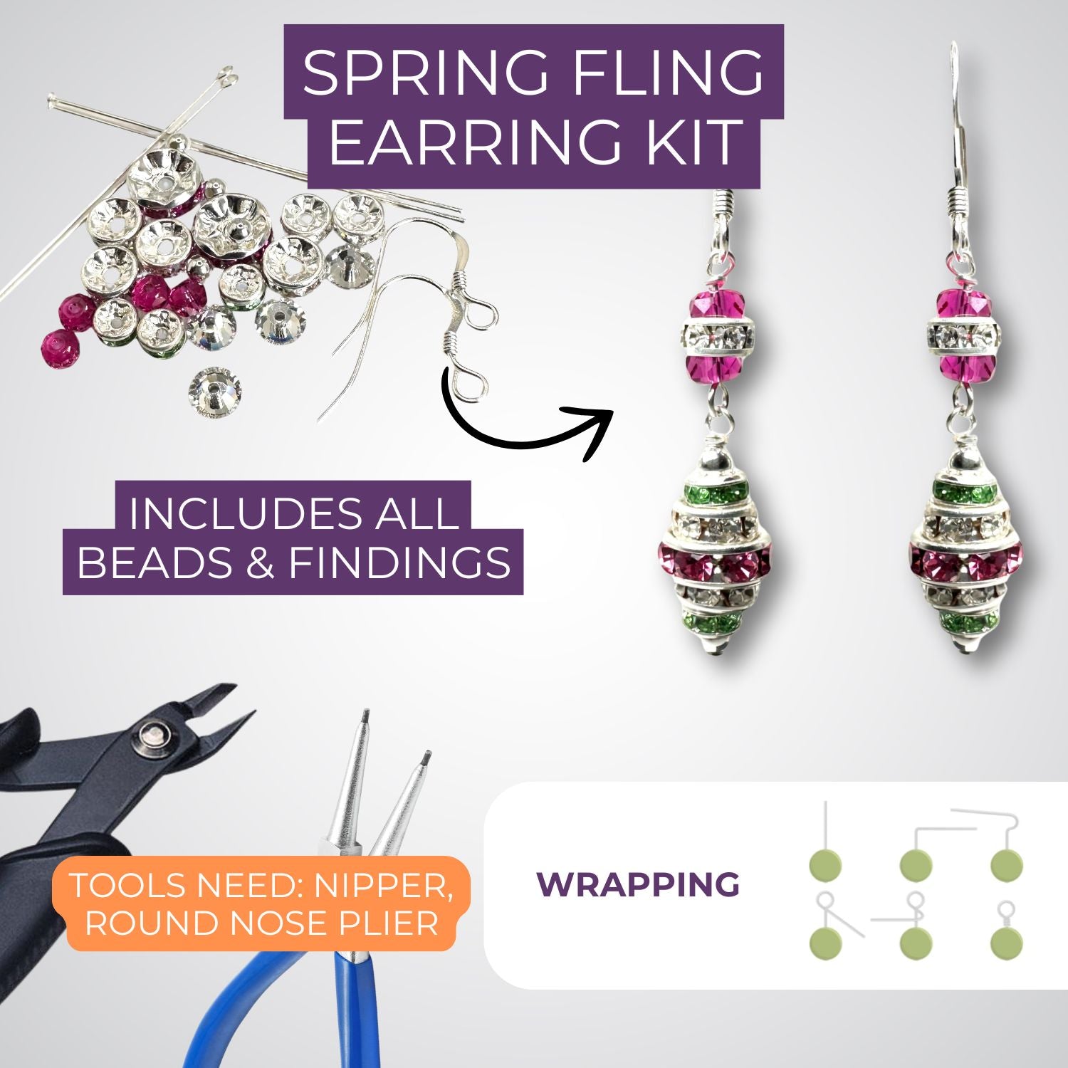 Spring Fling Earrings (Ready to Wear)