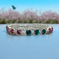 Spring Glitter Bracelet Kit - Assembled