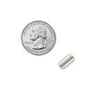 .925 Sterling Silver 12.5mm Threaded Magnetic Clasp