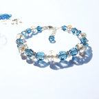 Swarovski Cool Blue Crystal Bracelet Kit