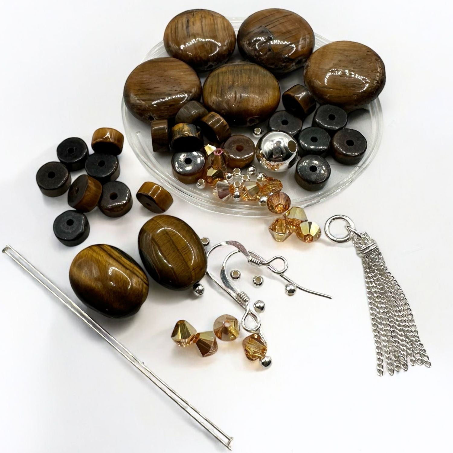 Treasured Tiger Eye Bracelet and Earring Kit