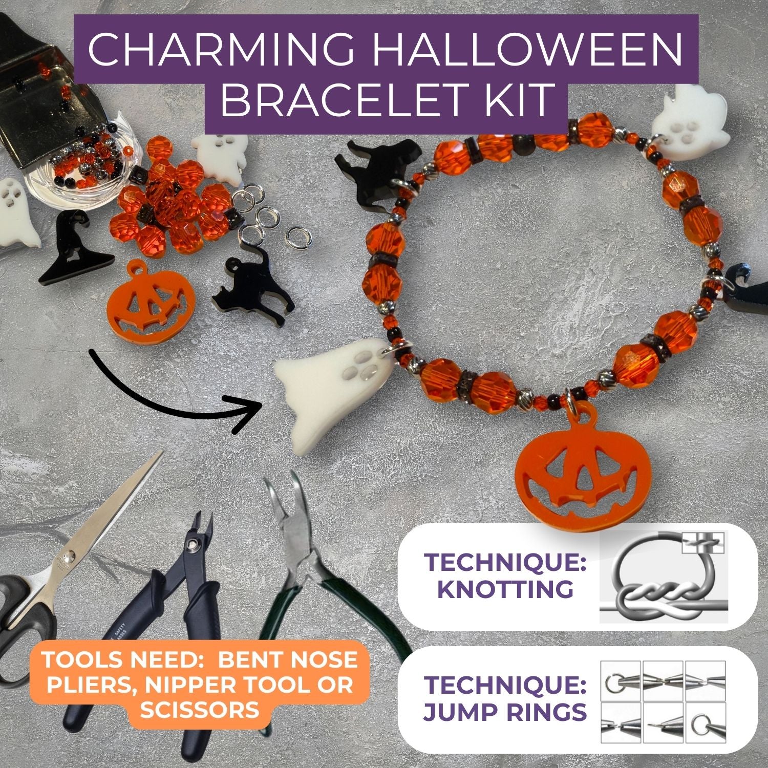 Charming Halloween Bracelet Kit