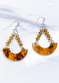 Tortoise Shell Earrings (Ready to Wear)