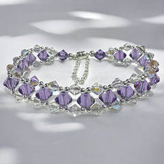 Totally Tanzanite Weave Bracelet Kit