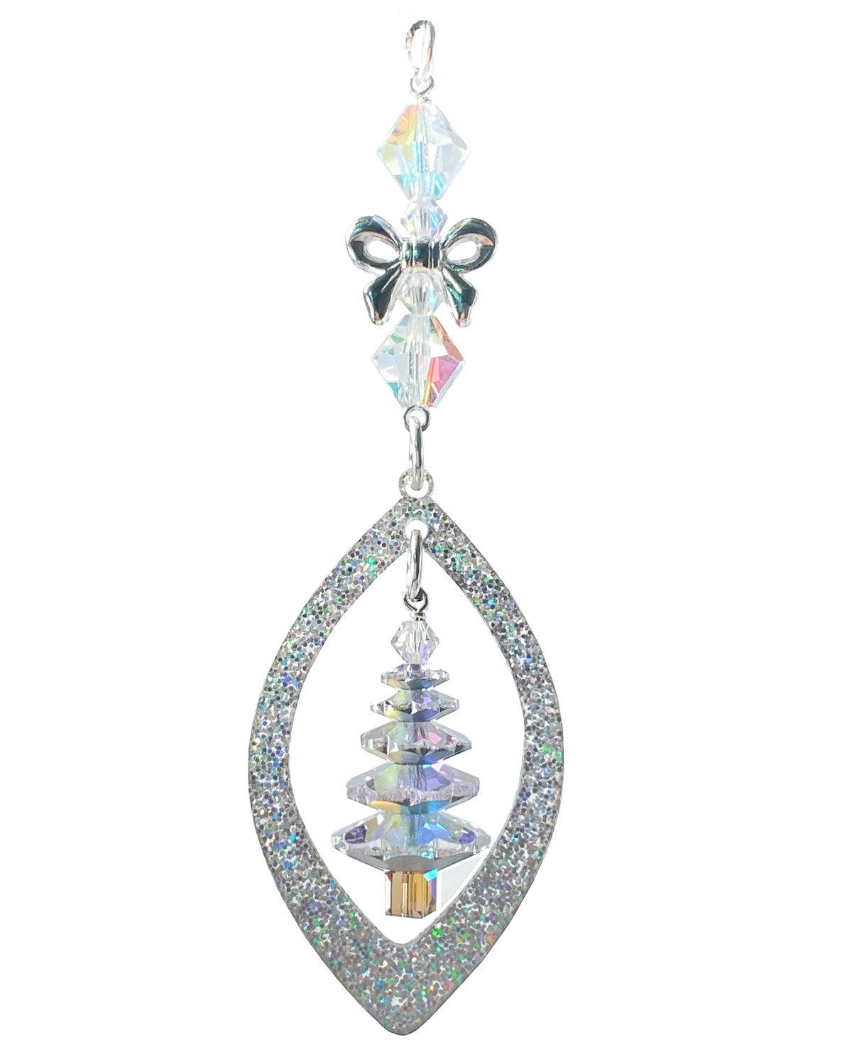 Sparkling Tree Christmas Ornament (Ready to Wear)