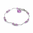 Very Violet Valentine's Day Earring and Bracelet Jewelry Making Kit