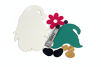DIY Garden Gnome Kit Components