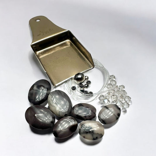 Dynamic Dolomite Bracelet Kit Materials