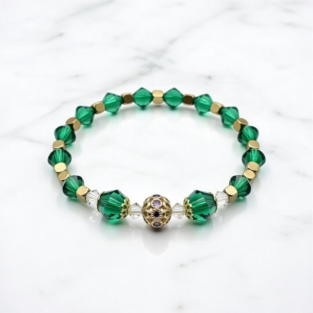 Lucky Emerald Glow Bracelet Kit