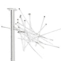 .925 Sterling Silver 24ga. Headpin - 2" (10 pack)
