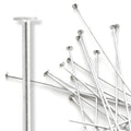 .925 Sterling Silver 22ga. Headpin - 3" (6pack)