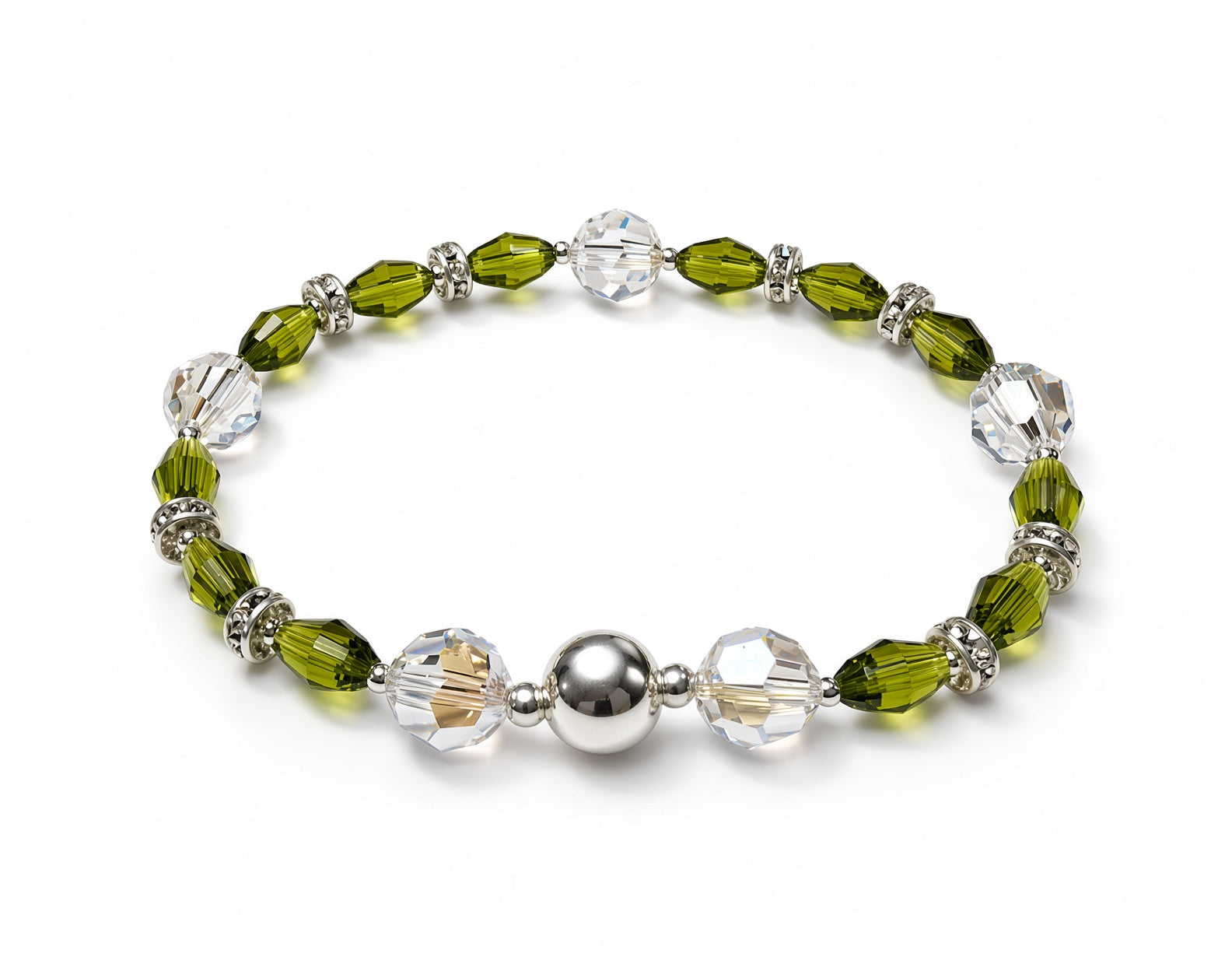 Crystal Elegance Bracelet Kit in Sapphire and Light Sapphire
